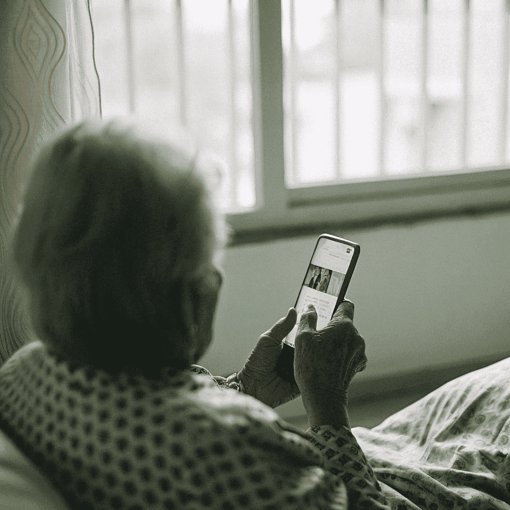 创始人Arm与外公的合影