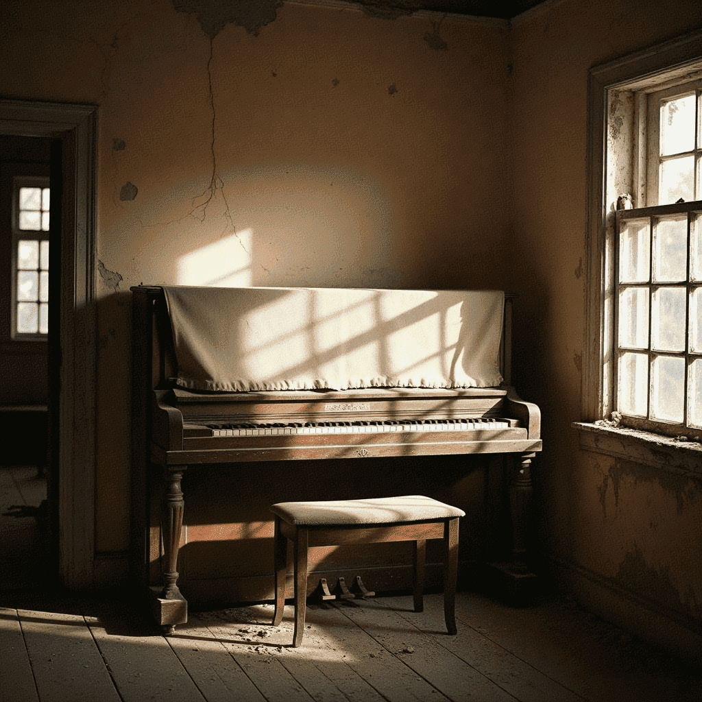 老式钢琴
